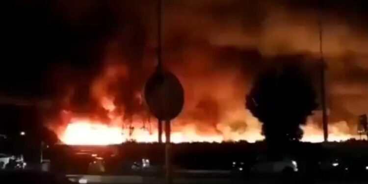 irán-incendio-bushehr