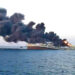 irán-armada-buque-incendio
