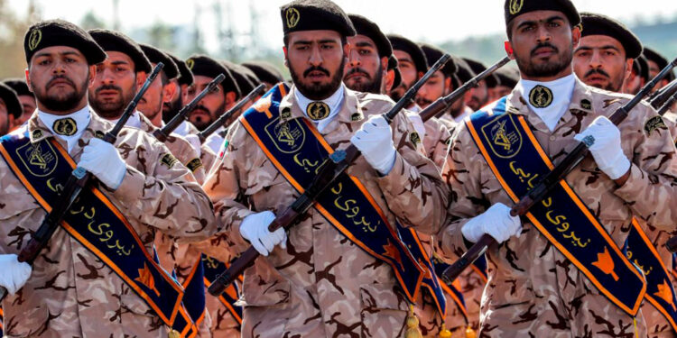 Miembros de la Fuerza Quds iraní