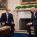 Joe Biden y Naftali Bennett
