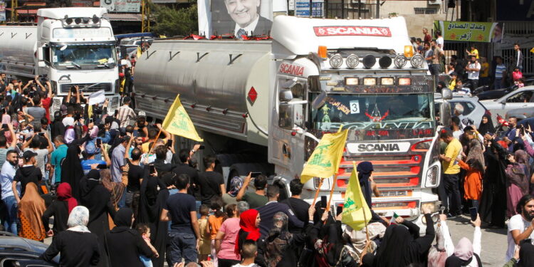 Irán proporcionará combustible gratis al Líbano