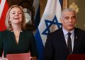 Yair Lapid y la ministra de Exteriores británica criticaron a Irán en un comunicado conjunto