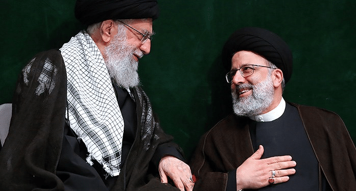 Alí Jamenei y Ebrahim Raisi