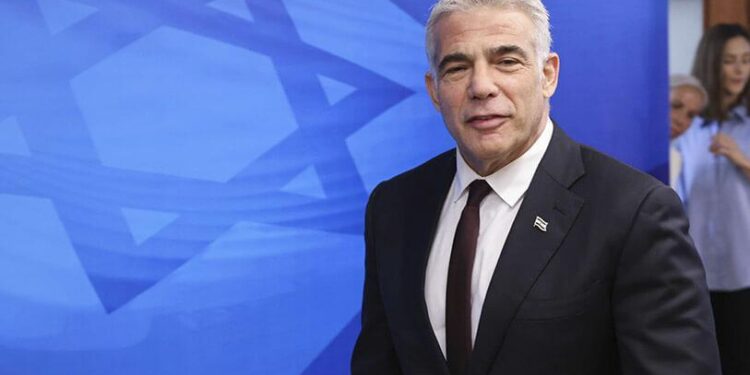 Yair Lapid: "Un Irán nuclear es una amenaza para el mundo"