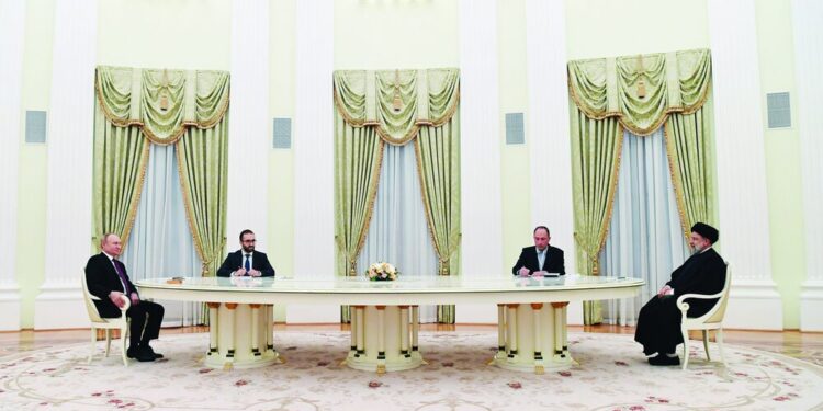 El presidente de Irán le propuso a Putin enfrentar juntos a Estados Unidos