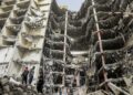Se derrumbó un edificio en Irán y al menos 14 personas murieron