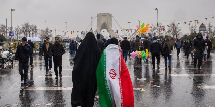 Manifestantes iraníes