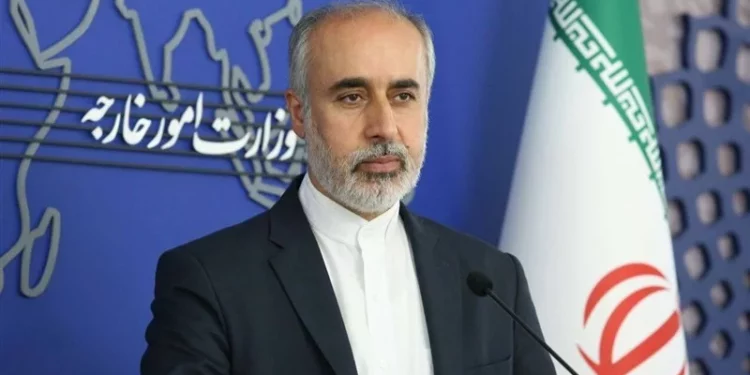 El portavoz del Ministerio de Asuntos Exteriores de Irán, Naser Kananí