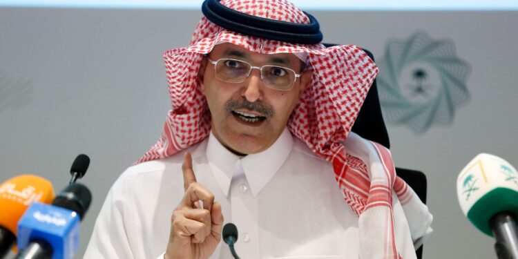 El ministro de Finanzas de Arabia Suaidta, Mohammed al-Jadaan