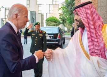 Joe Biden y Mohammad bin Salmán