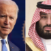 Joe Biden y el príncipe de Arabia Saudita