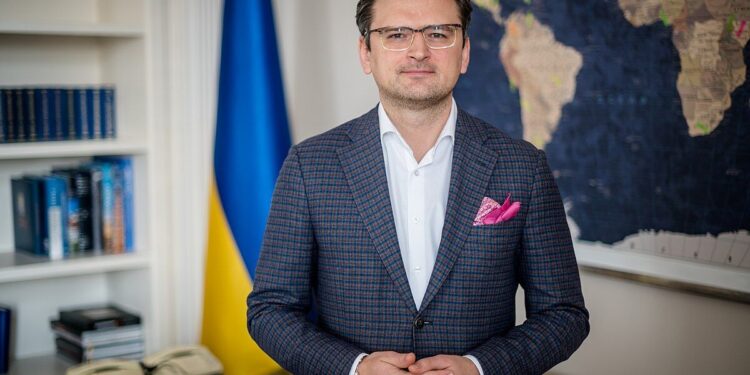 El ministro de Asuntos Exteriores de Ucrania, Dmitró Kuleba