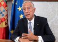 El presidente de Portugal, Rebelo de Sousa