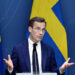 El primer ministro de Suecia, Ulf Kristersson