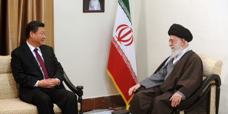 Alí Jamenei y Xi Jinping