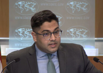 El portavoz del Departamento de Estado de EE.UU., Vedant Patel