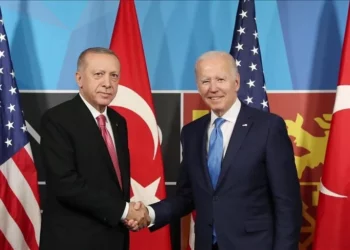 Joe Biden y Recep Tayyip Erdogan