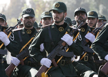 Miembros de la Guardia Revolucionaria Islámica