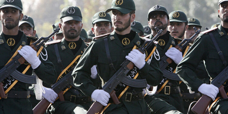 Miembros de la Guardia Revolucionaria Islámica