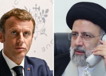 Macron y Raisi