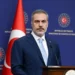 El ministro de Relaciones Exteriores de Turquía, Hakan Fidan