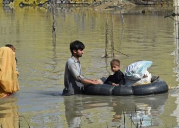 Personas víctimas de inundaciones