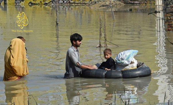Personas víctimas de inundaciones