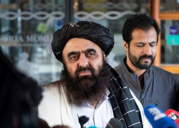 El ministro de Asuntos Exteriores de Afganistán, Amir Khan Muttaqi