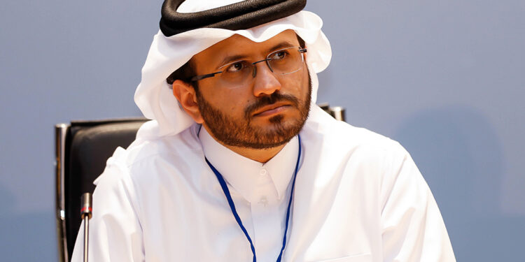 El vocero del Ministerio de Asuntos Exteriores de Catar, Majed bin Mohammed al-Ansari