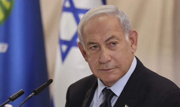 El primer ministro de Israel, Benjamín Netanyahu