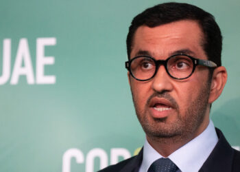 El presidente de la COP28, Sultan Al Jaber