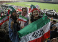 Aficionadas iraníes en estadio de fútbol