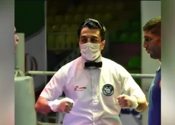 Árbitro de boxeo iraní