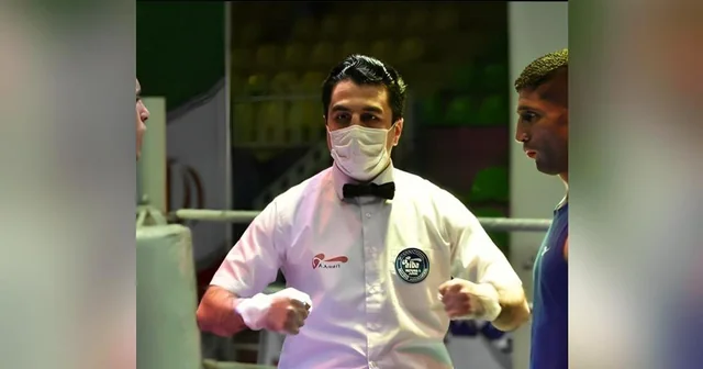 Árbitro de boxeo iraní