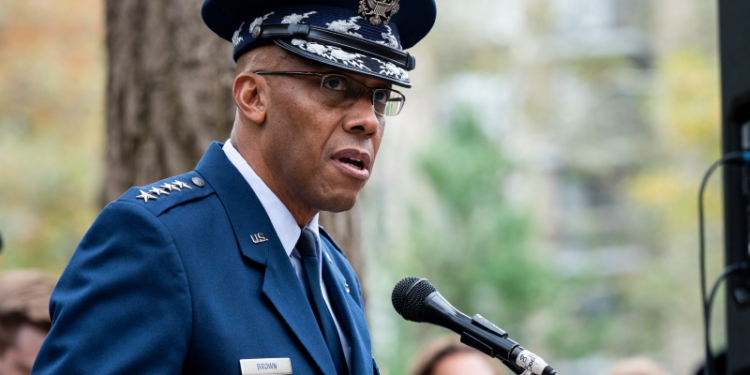 El general estadounidense Charles Q. Brown