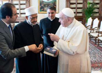 Abdel Salam y el papa Francisco
