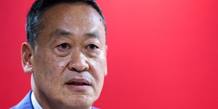 El primer ministro de Tailandia, Srettha Thavisin