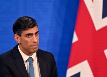 El primer ministro del Reino Unido, Rishi Sunak