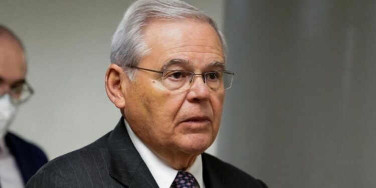 El senador estadounidense Bob Menéndez