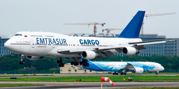 Boeing 747 de Entrasur