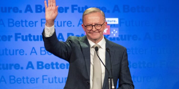 El primer ministro de Australia, Anthony Albanese