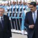 El presidente de Turquía, Tayyip Erdogan (izq.) junto a su homólogo venezolano, Nicolás Maduro