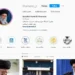 Cuenta de Instagram del líder supremo de Irán, Alí Jamenei