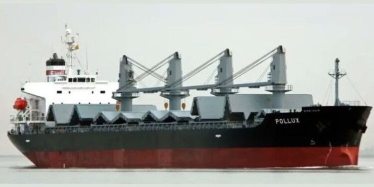 El petrolero británico Pollux