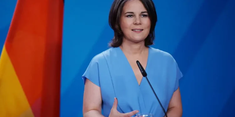 La ministra de Asuntos Exteriores de Alemania, Annalena Baerbock