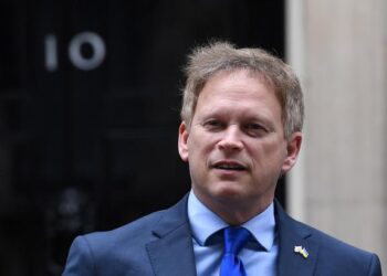 El secretario de Defensa del Reino Unido, Grant Shapps