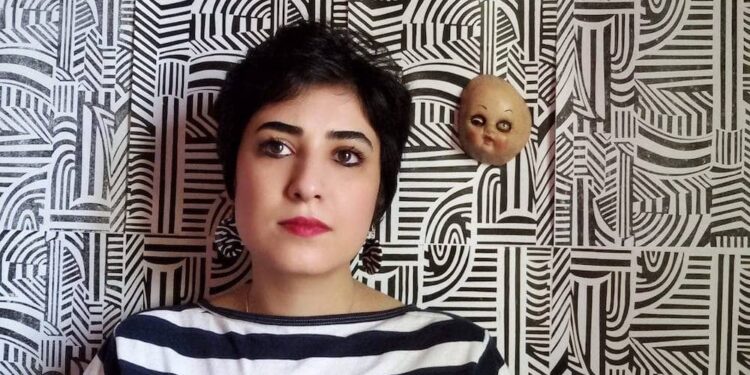 La caricaturista Atena Farghadani