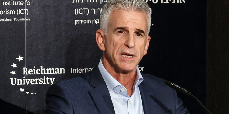 El jefe del Mossad, David Barnea