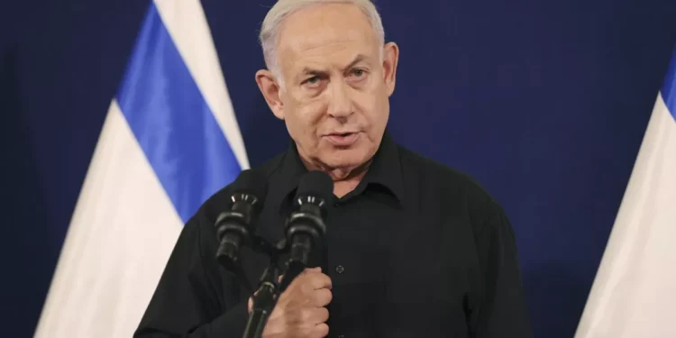 El primer ministro de Israel, Benjamín Netanyahu