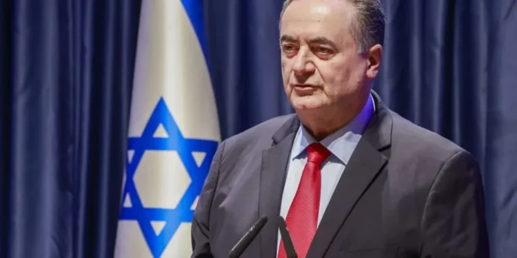 El ministro de Asuntos Exteriores de Israel, Israel Katz